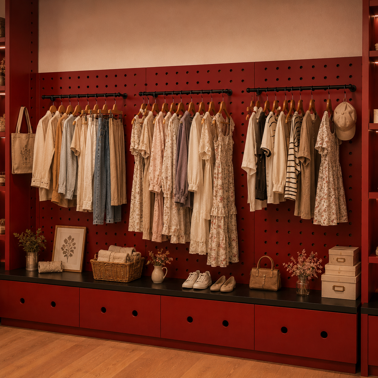 Clothing Display Rail