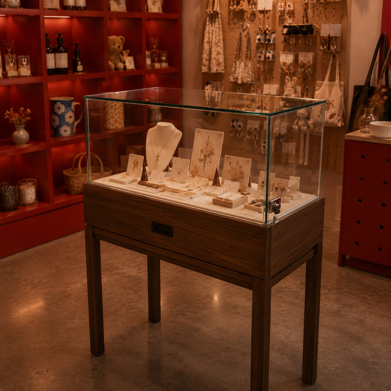 Glass Display Case