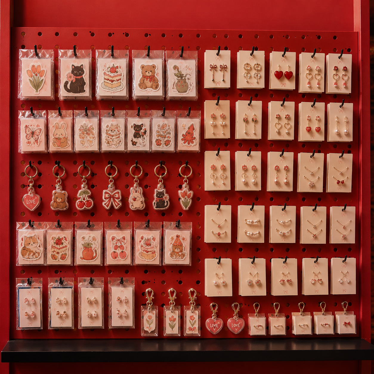 Pegboard Hook Display